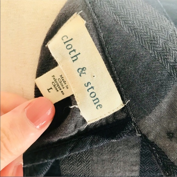 Cloth and Stone Plaid Swing Dress - Picture 6 of 8